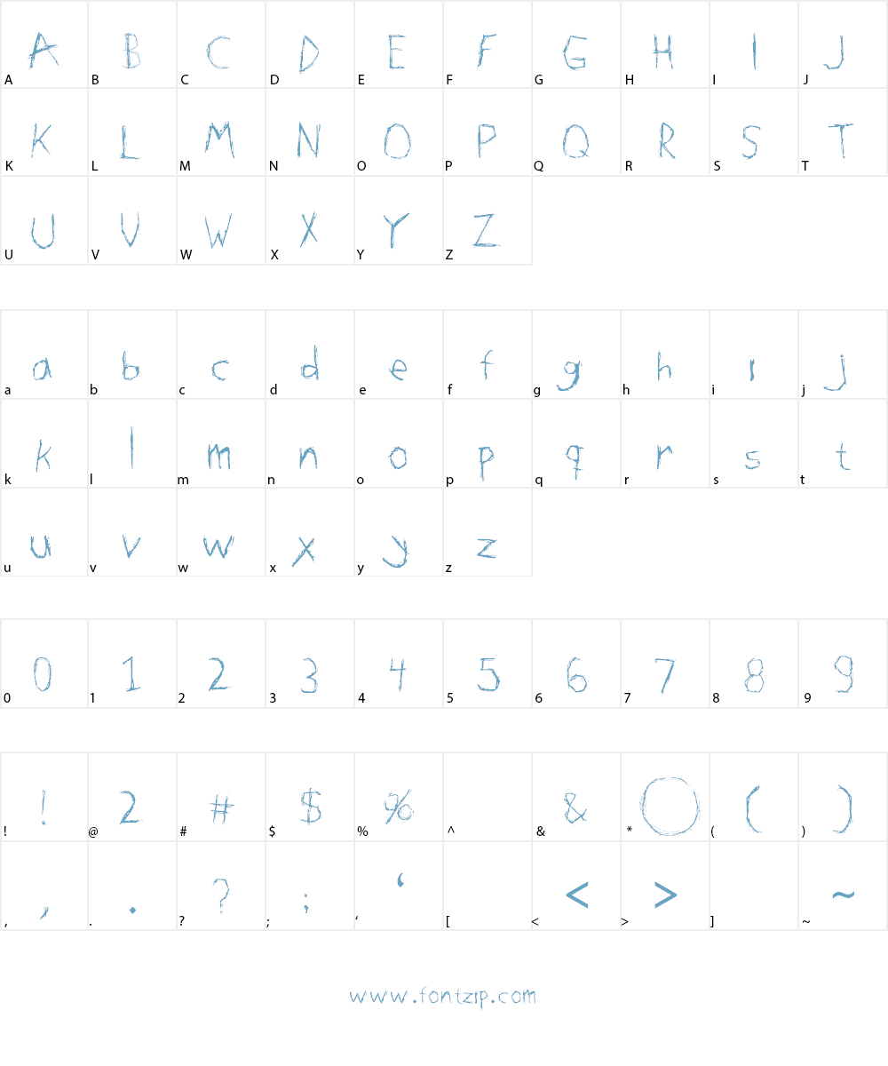 SOME RINGS font Font Character